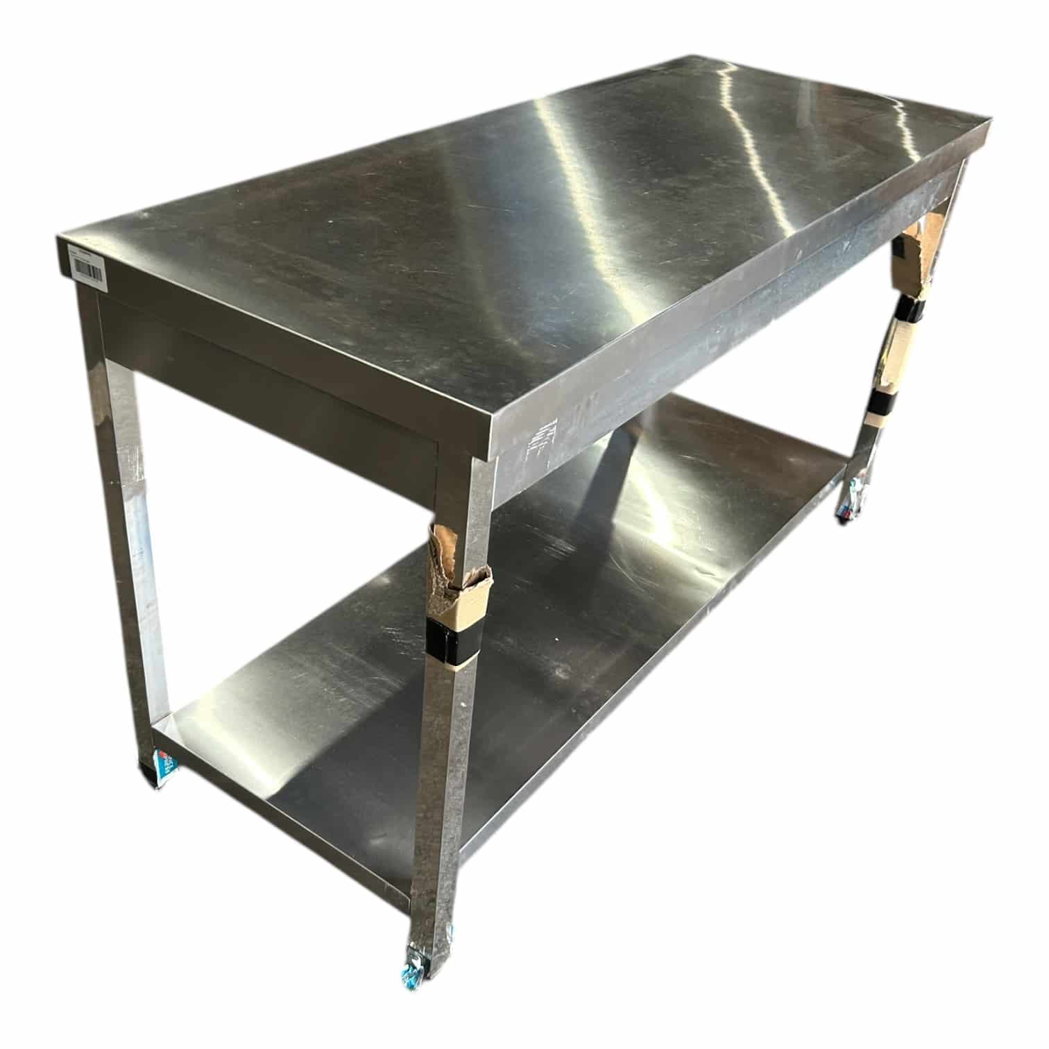 image00015 Table inox 150 cm neuf déclassé