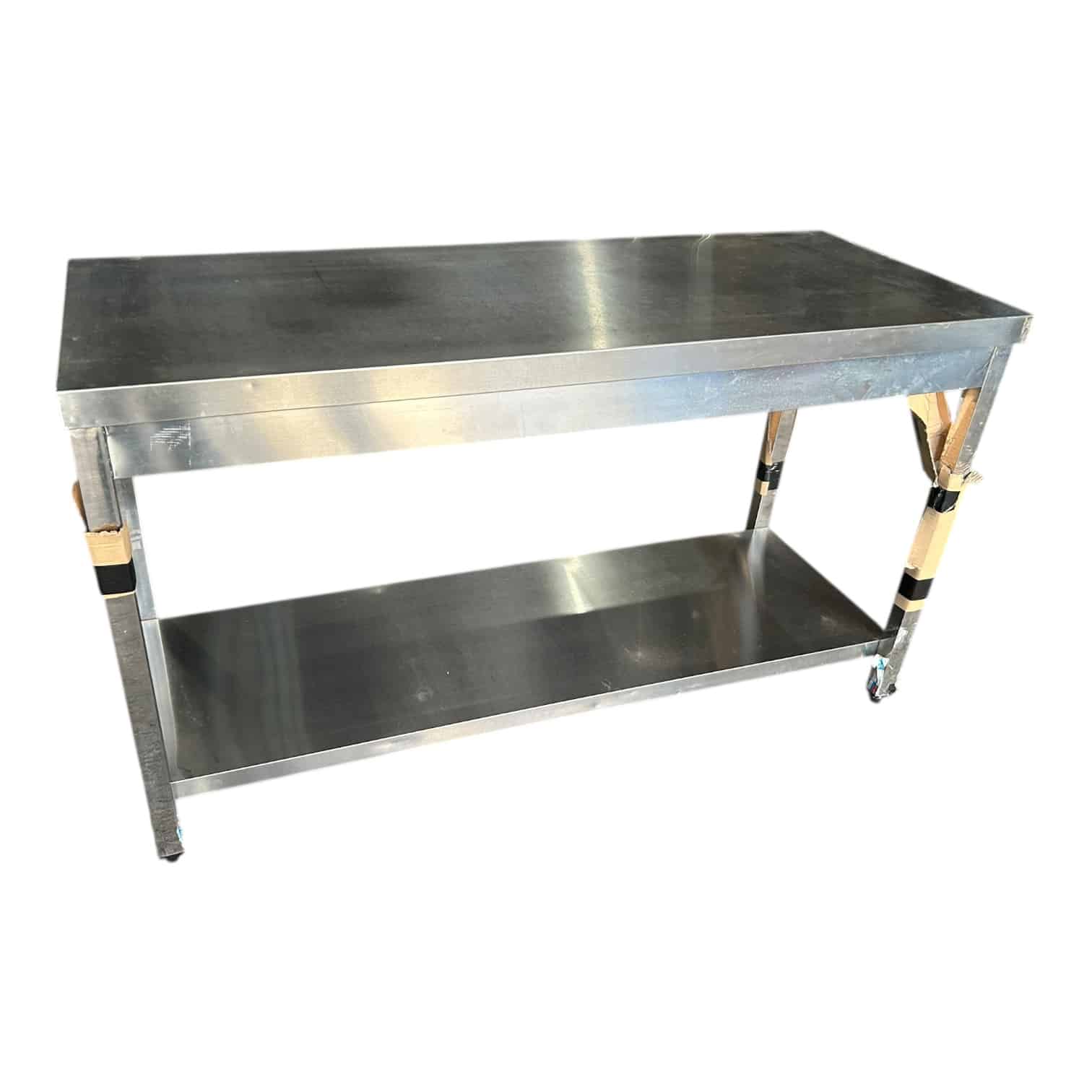 image00016 Table inox 150 cm neuf déclassé